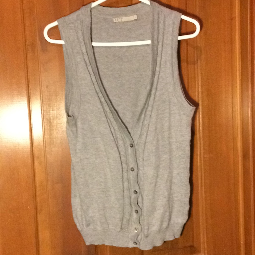 Gray vest